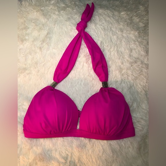 VENUS Goddess Hot Pink Bikini Top - Picture 4 of 8